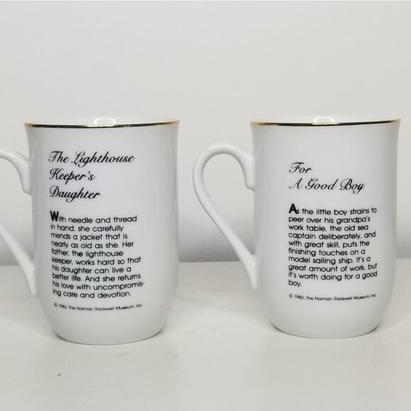 1992‎ The Norman Rockwell Museum The Lighthouse Keepers Daughter, For a Good Boy - Picture 4 of 14